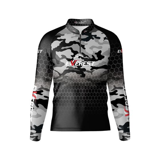 Imagem de Camisa Camiseta Pesca c/ Proteção Uv50 Pesca Esportiva Mod 7