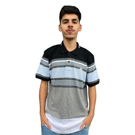 Imagem de Camisa Camiseta Polo Importada Gola Nova Coleção Gangster