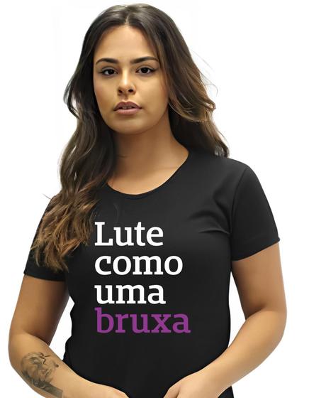 Imagem de Camisa Camiseta Preta Lute Como Uma Bruxa