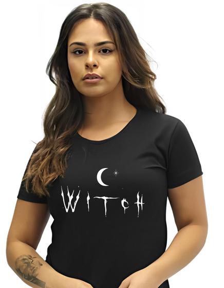 Imagem de Camisa Camiseta Preta Witch Bruxa