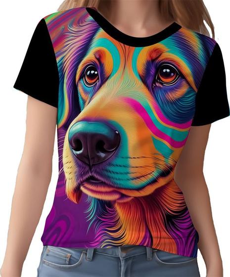 Imagem de Camisa Camiseta Rave Cachorro Psicodélico Good Vibe Psico 14