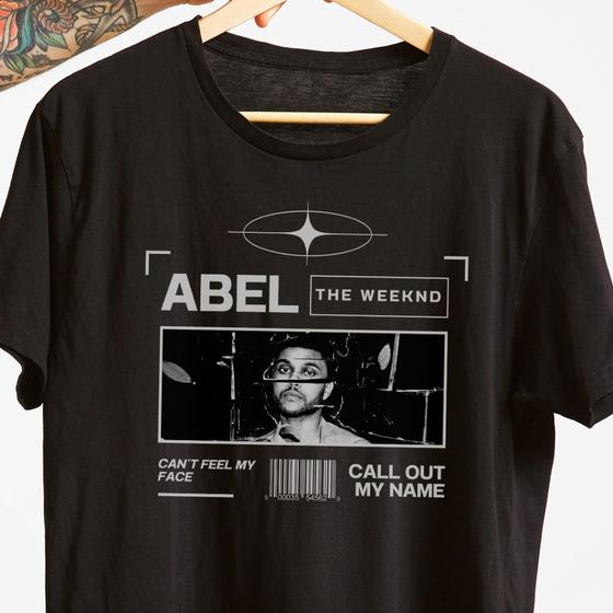 Imagem de Camisa Camiseta The Weeknd Abel Malha Premium 100% Algodão