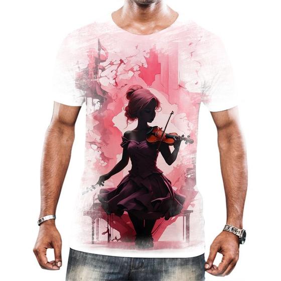 Imagem de Camisa Camiseta Tshirt Instrumento Corda Violinos Melodia 10