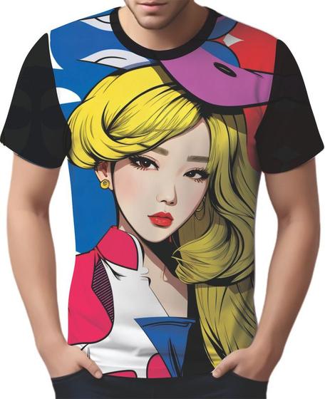 Imagem de Camisa Camiseta Tshirt K-pop Moda Coreana Pop Art Ásia 16