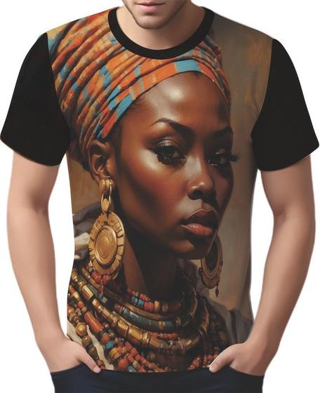 Imagem de Camisa Camiseta Tshirt Mulh.eres Negras Cultura Africana 4