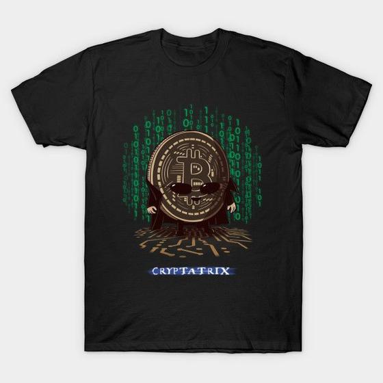 Imagem de Camisa Camiseta Unissex The Matrix Cryptatrix Cyber