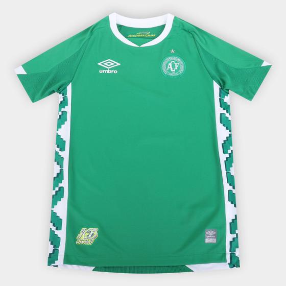 Imagem de Camisa Chapecoense Juvenil I 22/23 s/n Torcedor Umbro