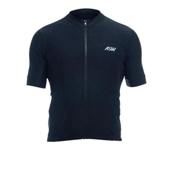 Imagem de Camisa Ciclismo Asw Essentials Plus Size Preto G2