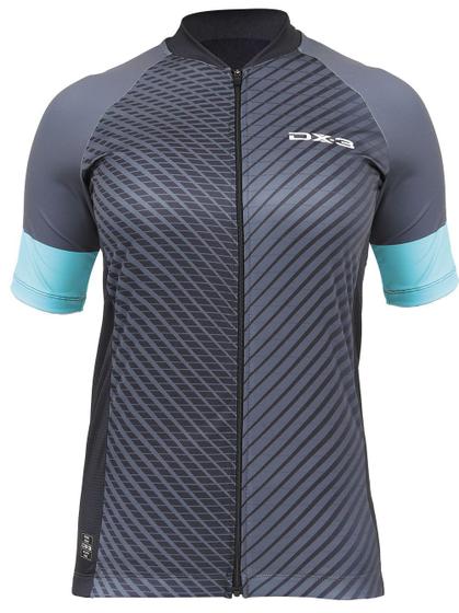 Imagem de Camisa Ciclismo Dx-3 Feminina Fusion 01 Chumbo M