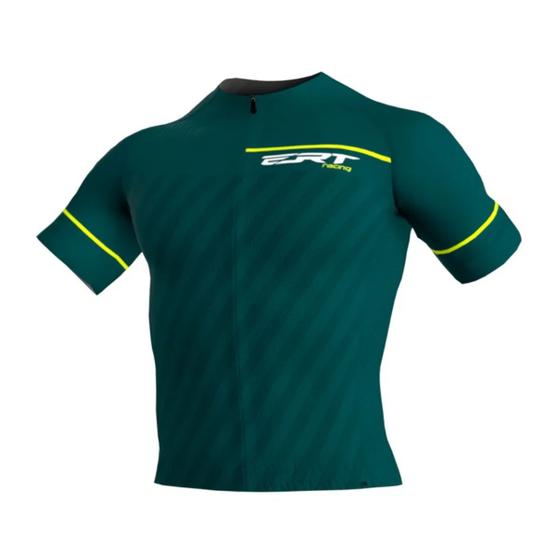 Imagem de Camisa Ciclismo Ert New Elite Racing Noble Green Sem Gola Mtb