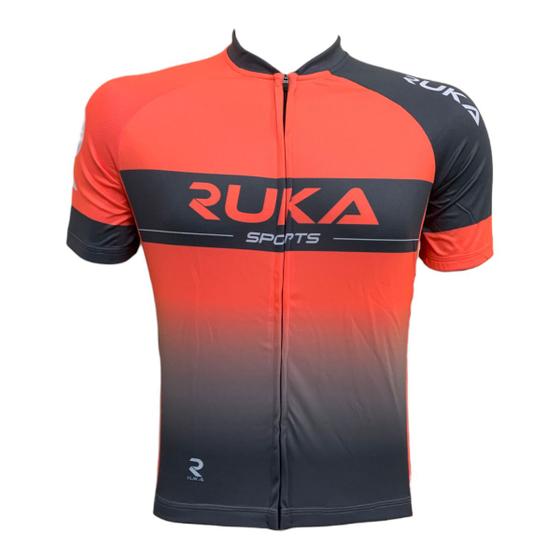 Imagem de Camisa Ciclismo Fast MTB Ruka Laranja