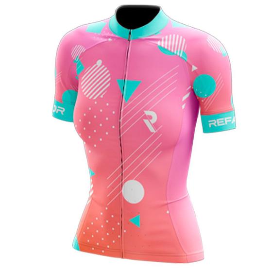 Imagem de Camisa Ciclismo Feminino Manga Curta Forms Mtb Refactor