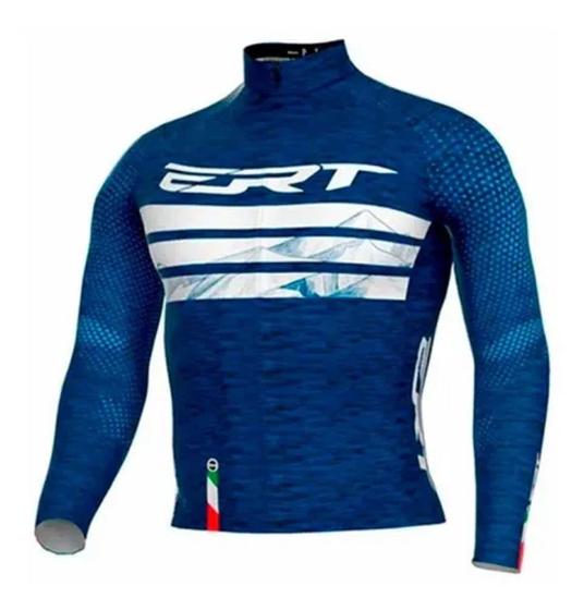 Imagem de Camisa Ciclismo Longa New Elite Ert Strade Bianche