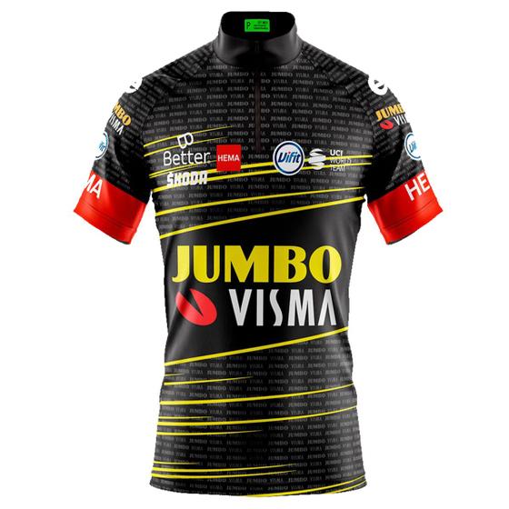 Imagem de Camisa Ciclismo Manga Curta Masculina Mountain Bike Jumbo Proteção UV+50