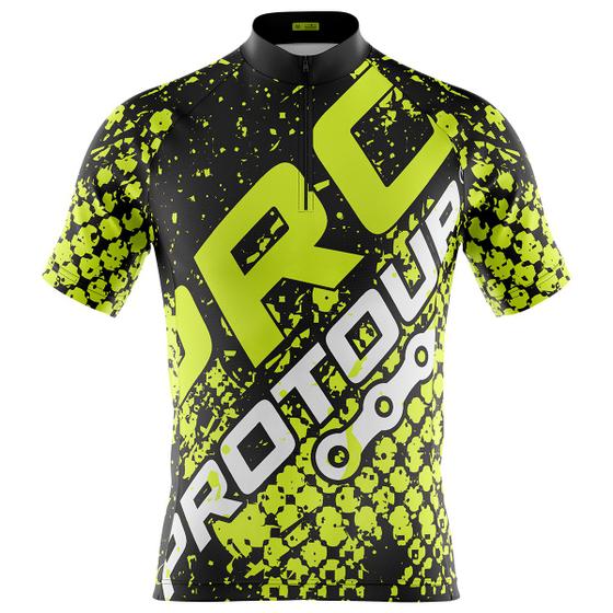 Imagem de Camisa Ciclismo Manga Curta Masculina Pro Tour Max Flúor Proteção UV+50