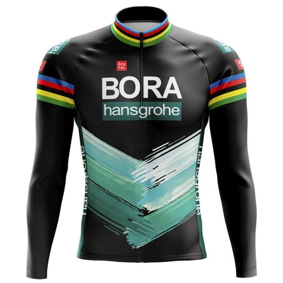 Imagem de Camisa Ciclismo Masculina ML Bora Hansgrohe UCI Proteção UV+50