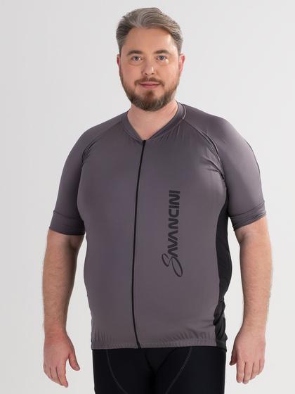 Imagem de Camisa Ciclismo Masculina Plus Size Aço Savancini Fun (1110)