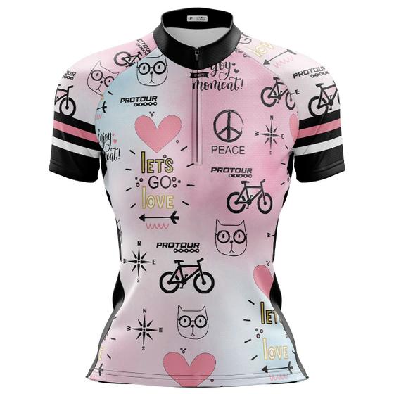 Imagem de Camisa Ciclismo mountain bike Feminina Bike Life UV+50