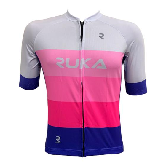 Imagem de Camisa Ciclismo MTB Elite Ruka Rosa Degrá