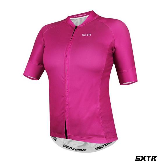 Imagem de Camisa Ciclismo Slim Unissex Mcurta Sportxtreme Fucsia