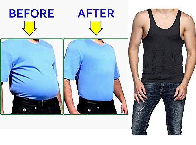 Imagem de Camisa Cinta De Compressão Para Homem Body Shaper