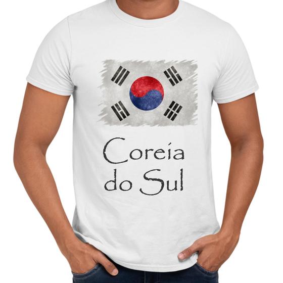 Imagem de Camisa Coreia do Sul Bandeira País Oriente