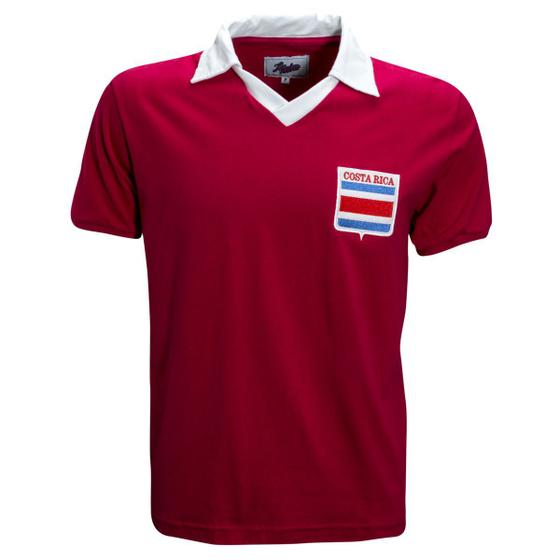 Imagem de Camisa Costa Rica 1990 Liga Retrô  Vermelha G