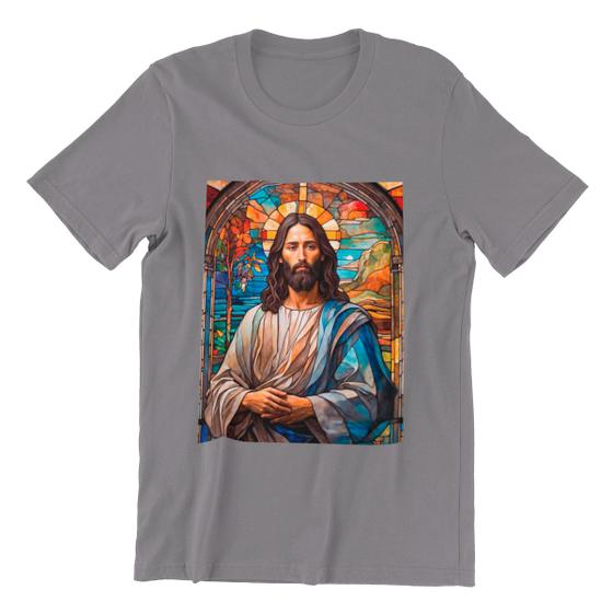 Imagem de Camisa Cristo em Vitral