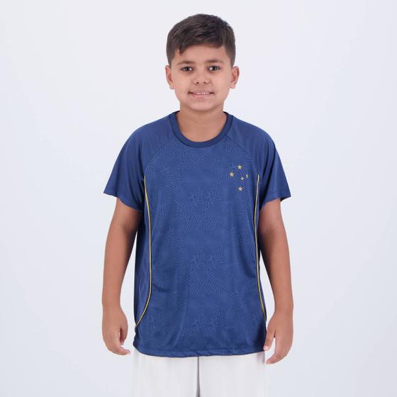 Imagem de Camisa Cruzeiro Affix Infantil Marinho