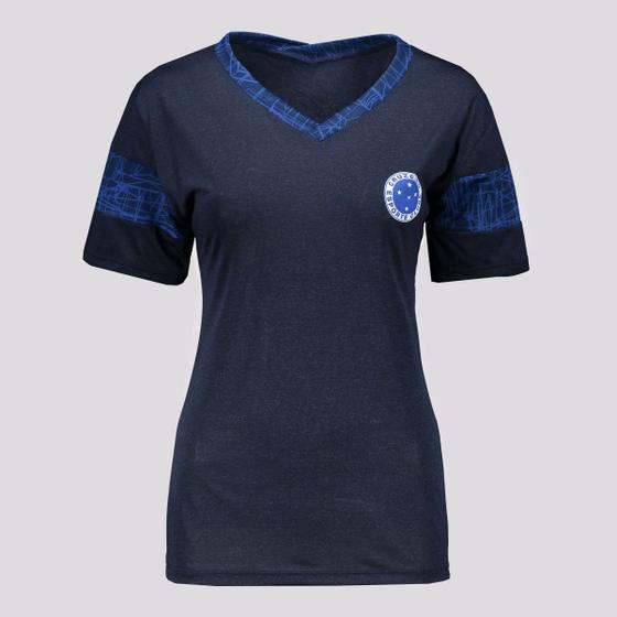 Imagem de Camisa Cruzeiro Armadura Feminina Azul