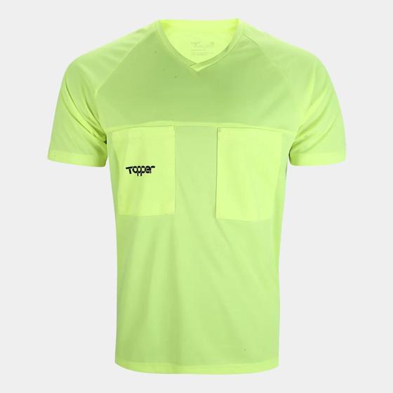 Imagem de Camisa de Árbitro Topper C/ Bolso Masculina - Verde