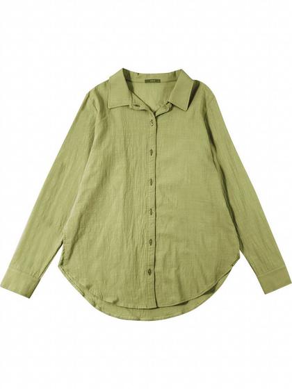 Imagem de Camisa de Botão Feminina em Cotton Cris Cativa - G60185