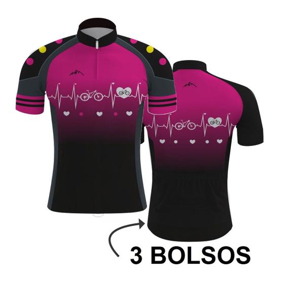 Imagem de Camisa De Ciclismo Feminina camiseta Roupas Para Ciclista Bike