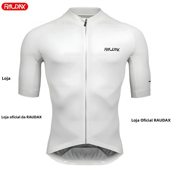 Imagem de Camisa de Ciclismo Masculina Raudax - Kit Uniforme para Verão e MTB