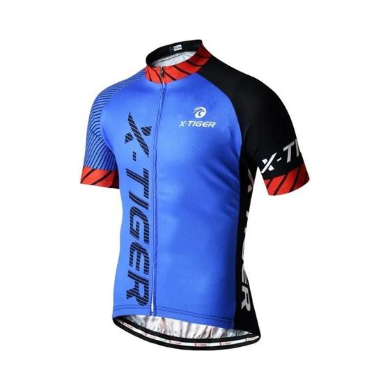 Imagem de Camisa de Ciclismo MTB X-TIGER - Respirável, Secagem Rápida