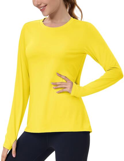 Camisa de pesca de natação Rash Guard MAGCOMSEN para mulheres com mais ...