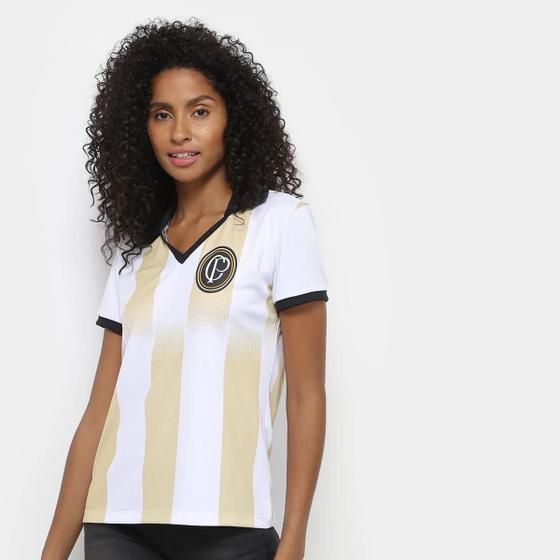 Imagem de Camisa do Corinthians Feminina Centenário 