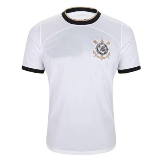 Camisa Do Corinthians I 22/23 S Torcedor Branco + Preto Menor preço em Camisa Do Corinthians I 22/23 S Torcedor Branco + Preto