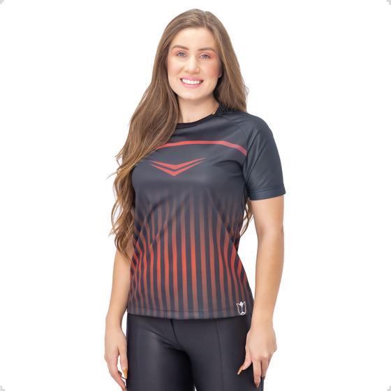 Imagem de Camisa dry fit academia feminina com proteção UV B43