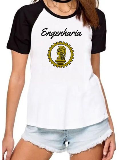 Imagem de Camisa engenharia faculdade curso engenheira camiseta