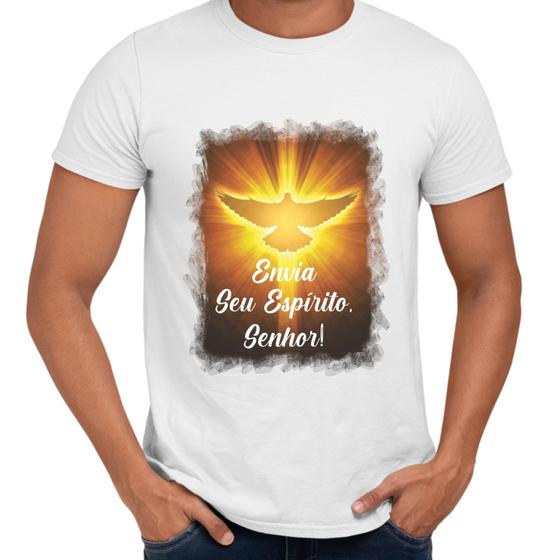 Imagem de Camisa Envia Seu Espírito, Senhor Evangélica Gospel