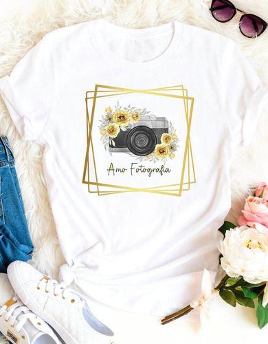 Imagem de Camisa Estampa Câmera