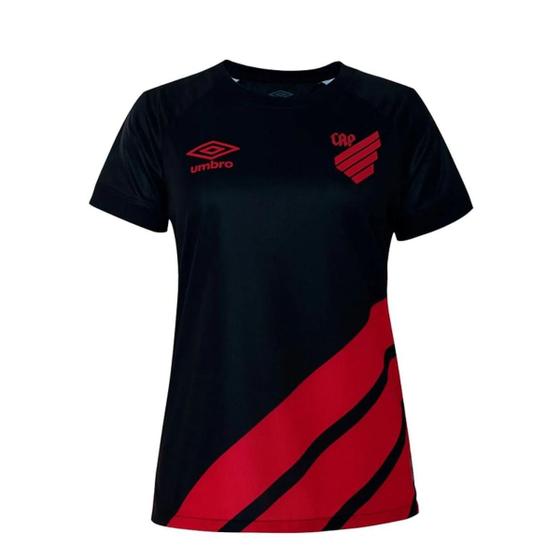 Imagem de Camisa Feminina Athlético Paranaense III Preto 2023