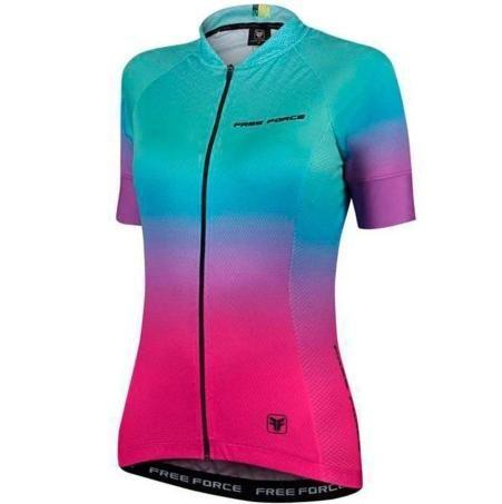 Imagem de Camisa Feminina Free Force Sport Mirage Verde Agua