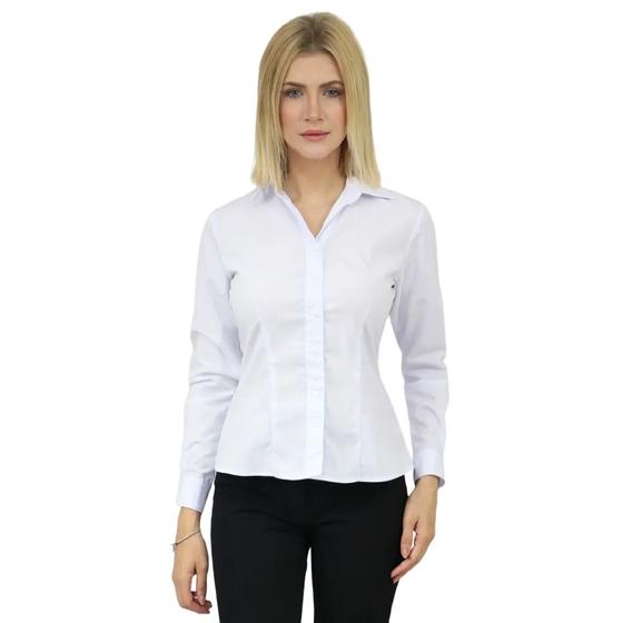 Imagem de Camisa Feminina Manga Longa - Camisete Manga Longa