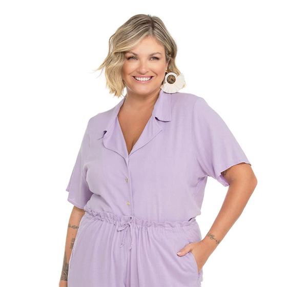 Imagem de Camisa Feminina Plus Size Secret Glam