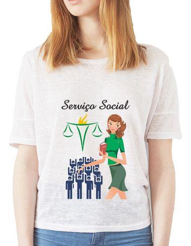 Imagem de Camisa Feminina Profissão Serviço Social