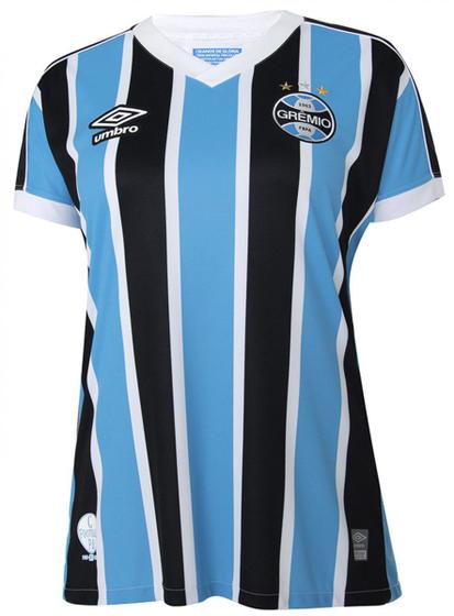 Imagem de Camisa Feminina Umbro Gremio Oficial 1 2023 (Torcedora) U32g01682