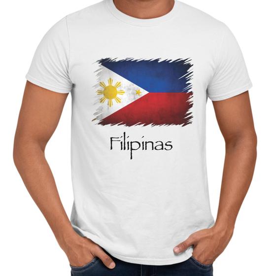 Imagem de Camisa Filipinas Bandeira País