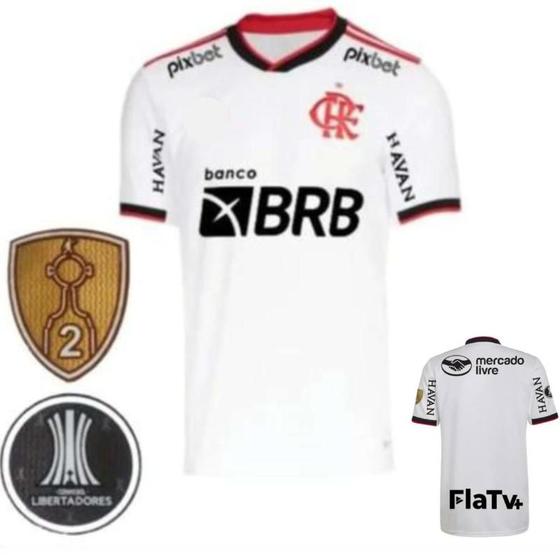 Imagem de Camisa   Flamengo 22/23  Away Sub + Patch Libertadores - Torcedor